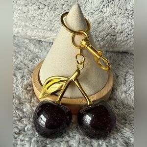 Dark Cherry Keychain (1 Color Dark Cherry) NWOT